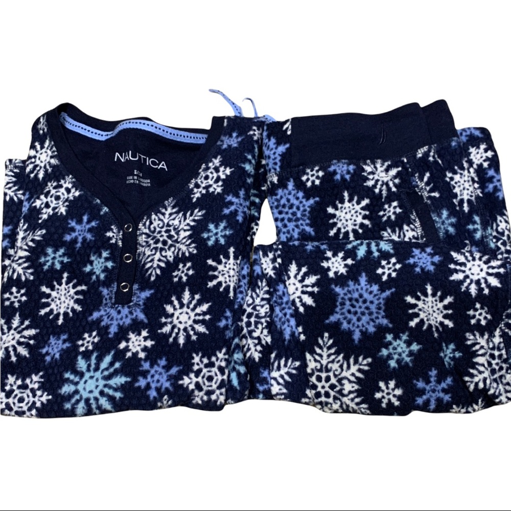 Nautica 2-piece winter pajama set pants + top